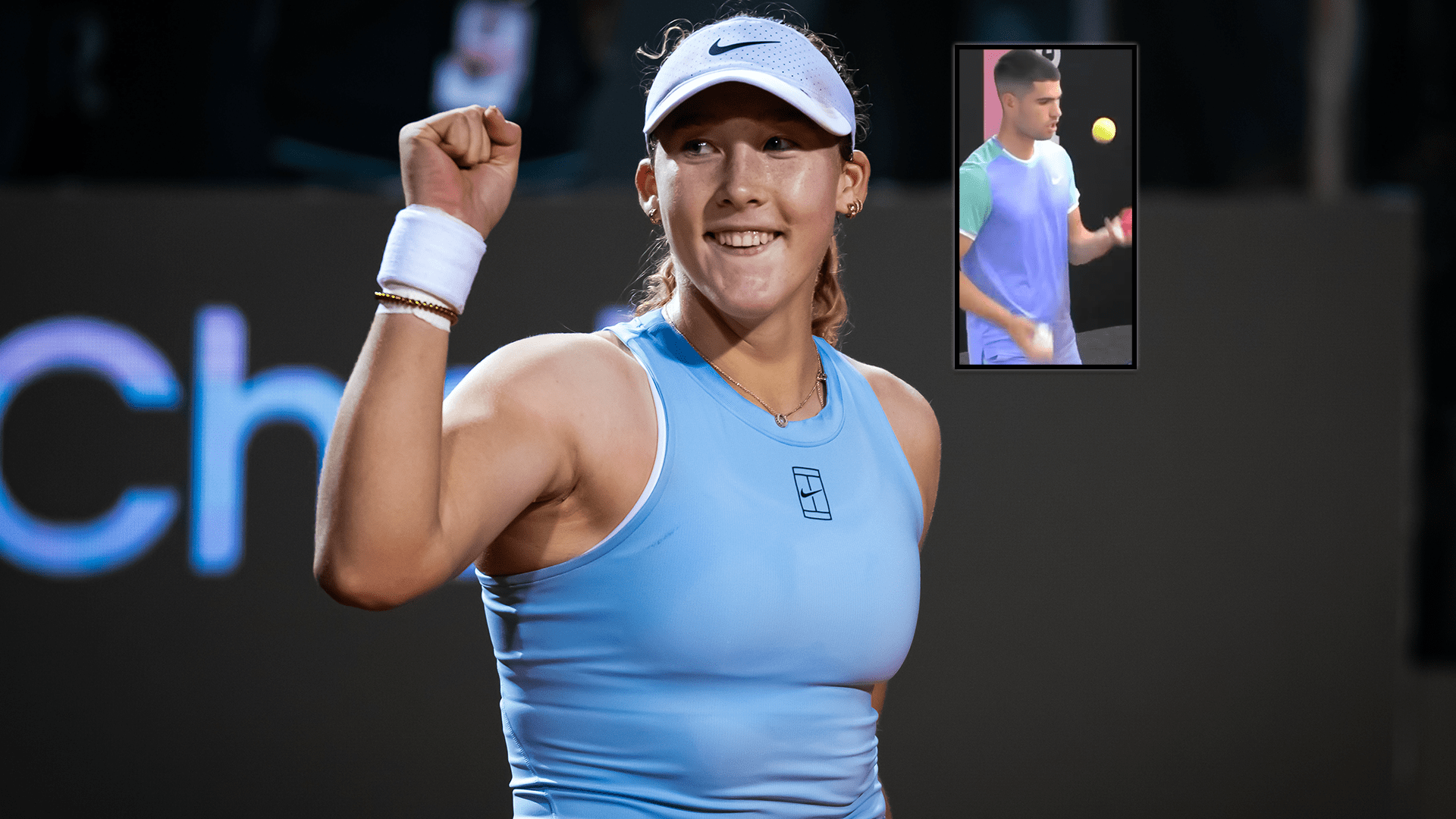 Andreeva Menang Dua Set, Temui Alcaraz Di Roma