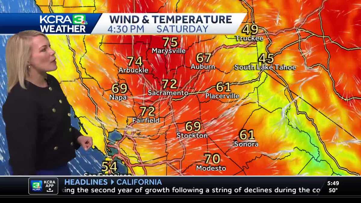 California Weekend Forecast: Cooler Temps Arrive Friday