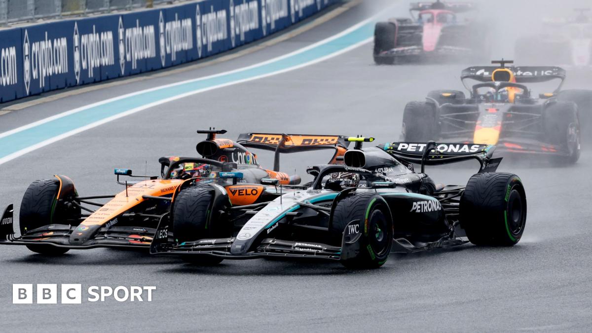 F1 Miami Sprint Race 2025: Live Times & Results