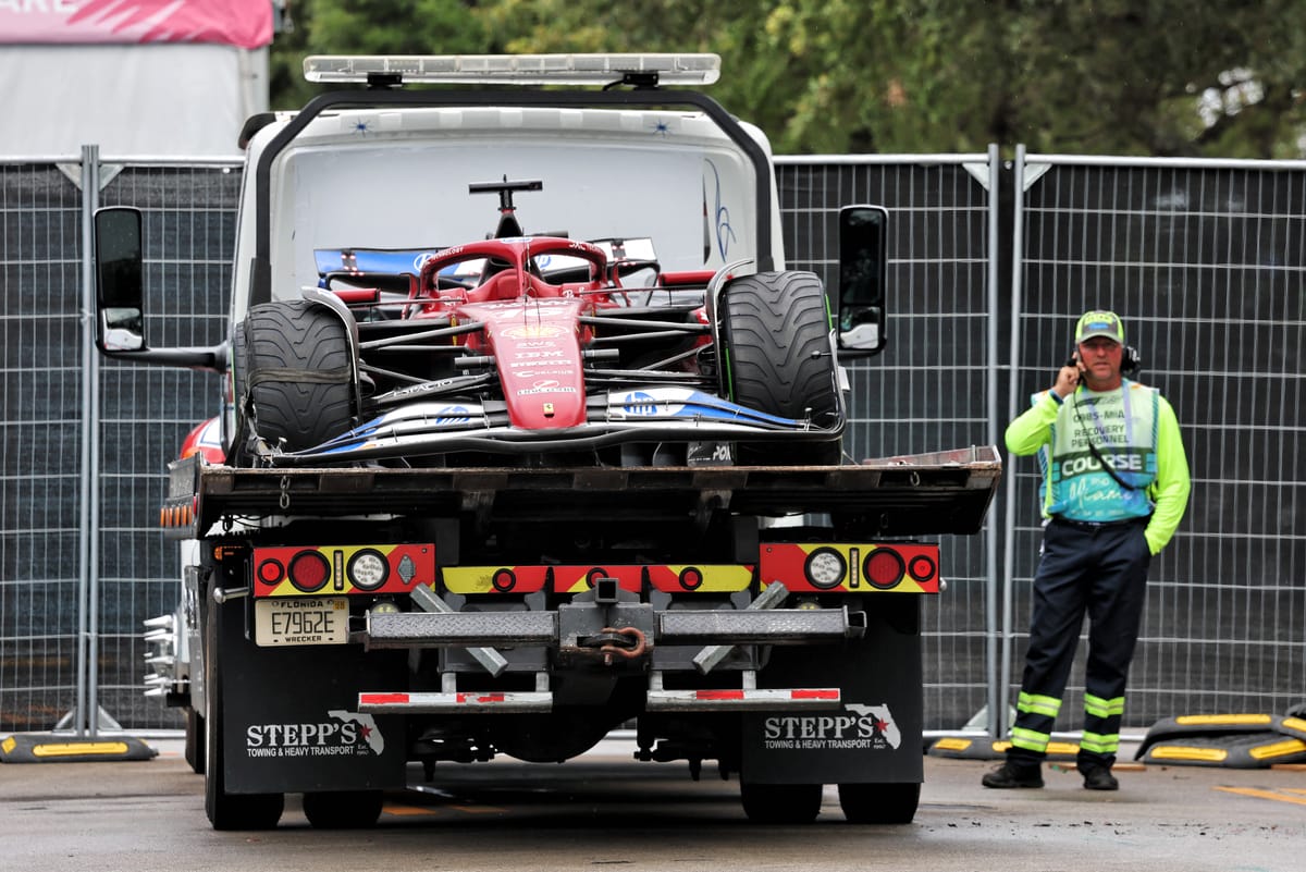 Leclerc's Miami F1 Sprint: Crash Before Start
