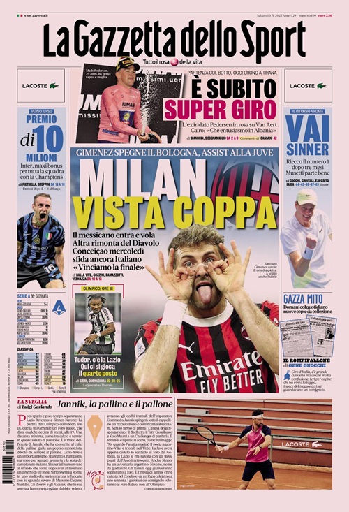 Rassegna Stampa: Leggi Le Prime Pagine Di Oggi