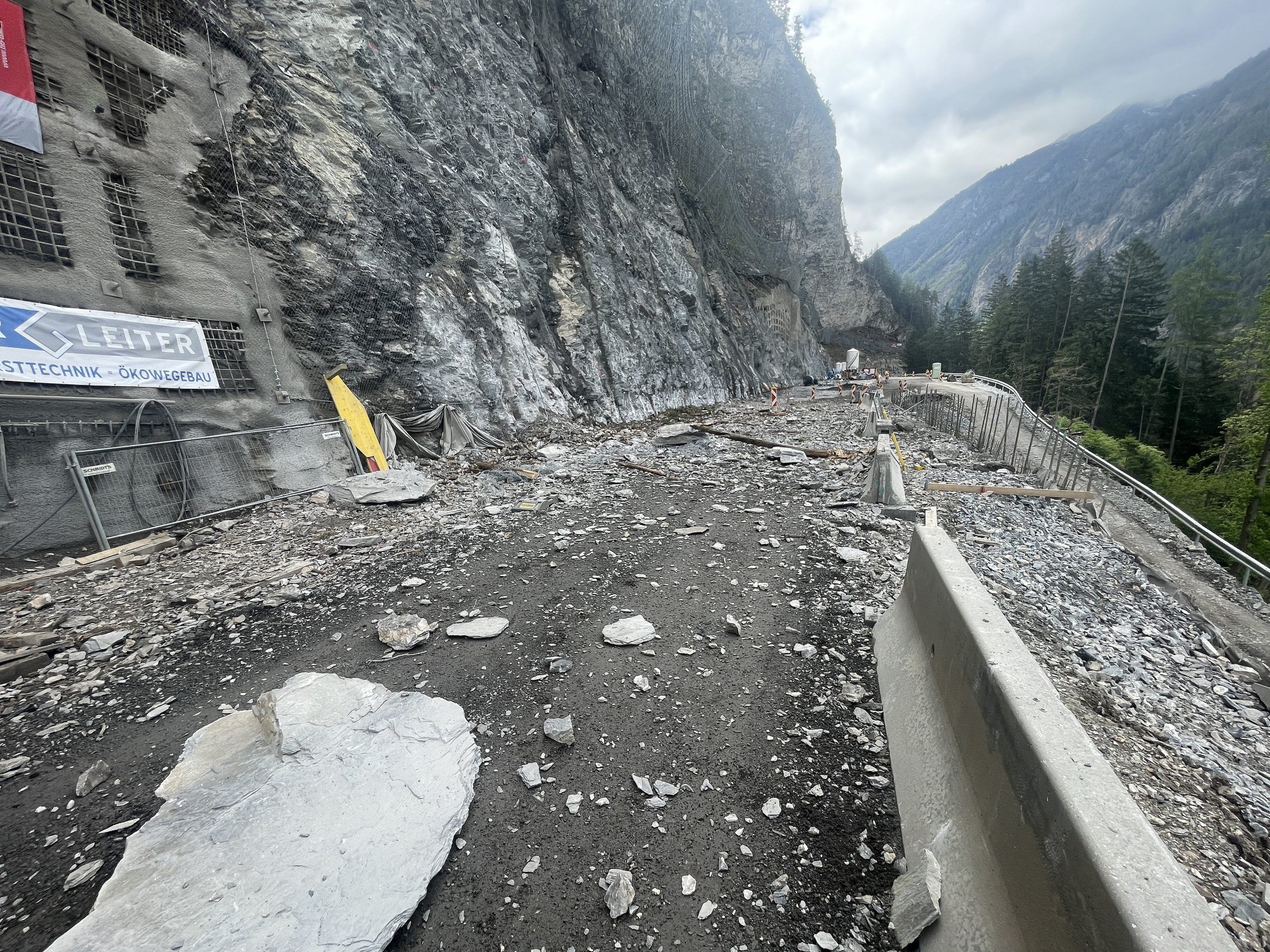 Reschenstraße Sperrung: Felssturz Bis 14. Mai In Tirol